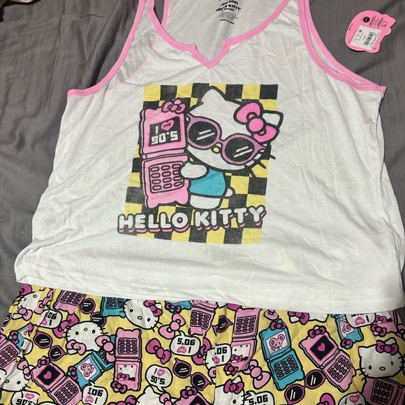 Other - Hello Kitty I love the 90s pajama set